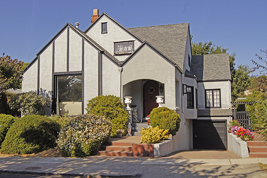 A Tudor Revival home in Martinez, California.
